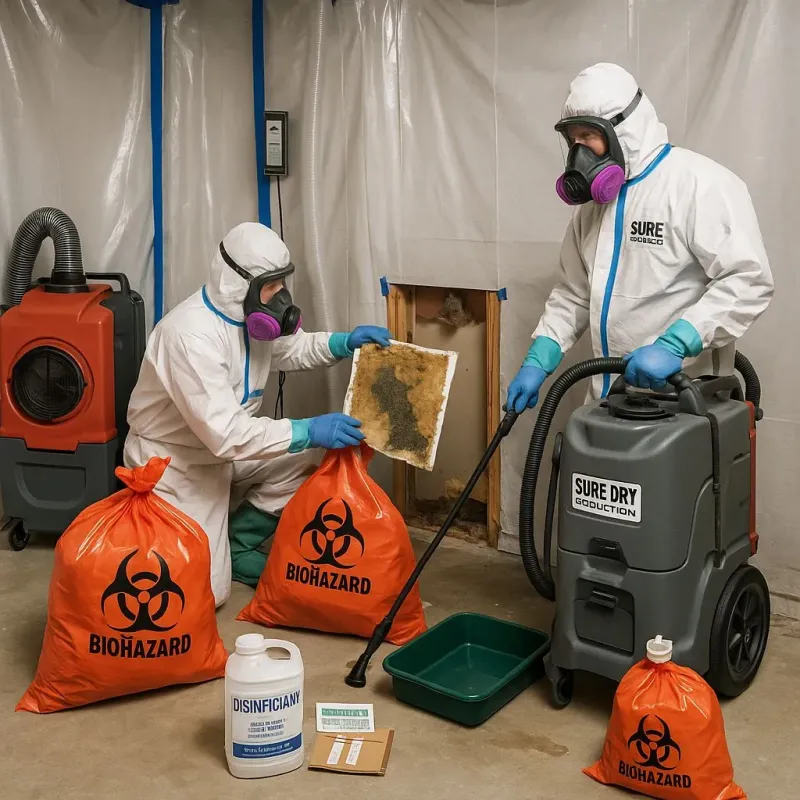 Contaminated Water Handling Protocols process in Pleasant Hills, PA