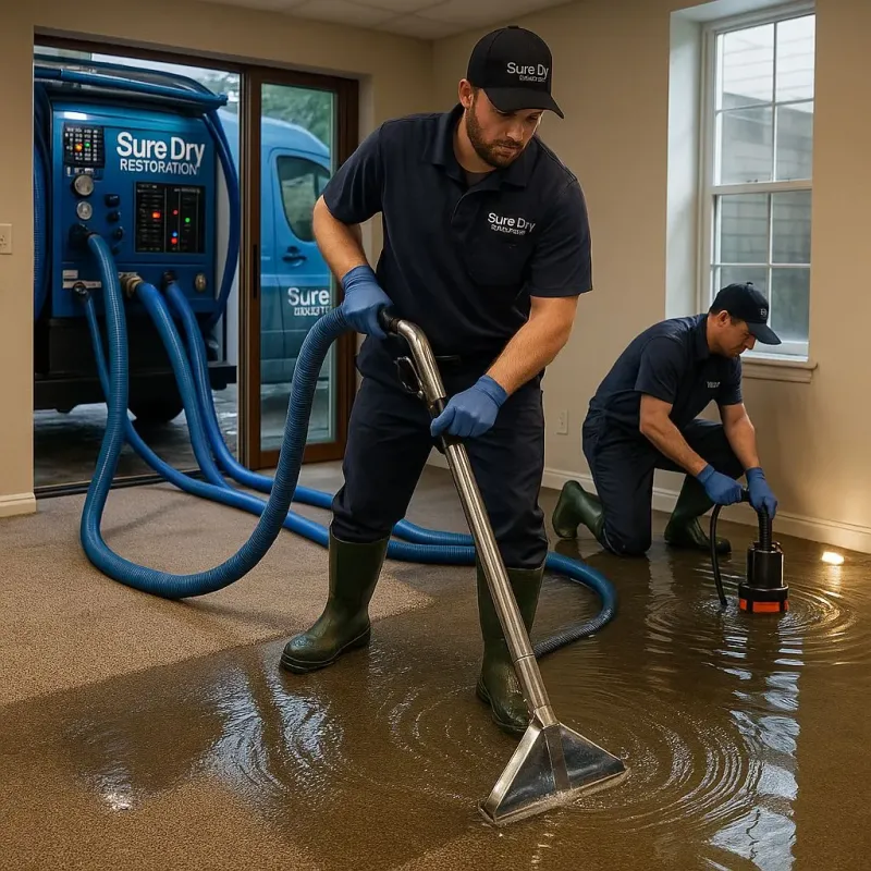 Water Extraction and Removal process in Pleasant Hills, PA